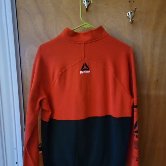 Reebok Men's Red/Black Jacket - Picture 2 of 3